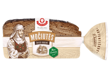 Šviesi ruginė MOČIUTĖS duona, 450 g