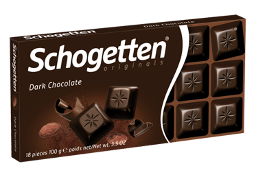 Juodasis šokoladas SCHOGETTEN, 100 g
