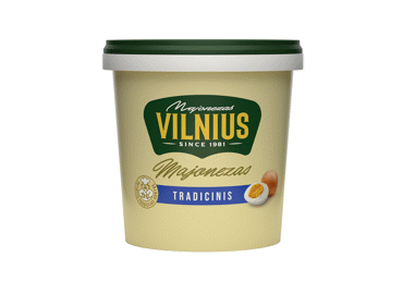 Tradicinis majonezas VILNIUS, 30 % rieb., 1 l