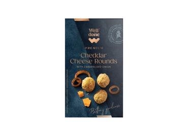 Печенье с чеддером и луком WELL DONE PREMIUM, 75 г