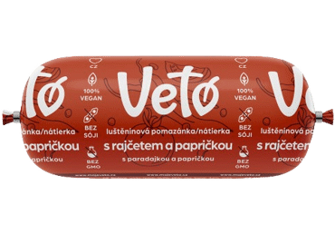 Plant-based pâté with tomatoes and peppers VETO, 100 g