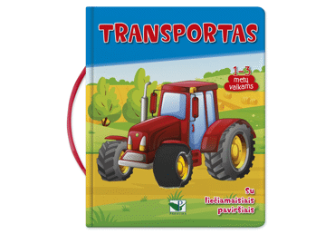 Knyga TRANSPORTAS. SU LIEČIAMAISIAIS PAVIRŠIAIS, 1 vnt.