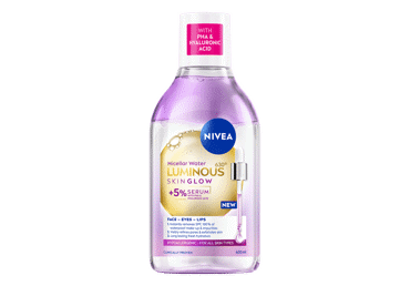 Micellar water NIVEA LUMINOUS 630 SKIN GLOW, 400 ml
