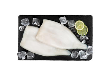 Atitirpinta paprastųjų didžiųjų skraidkalmarių filė, 1 kg