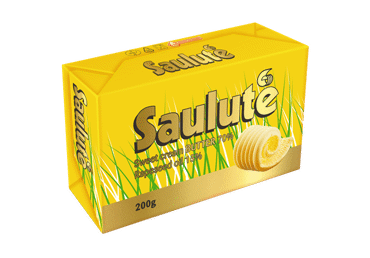 Tepusis riebalų mišinys SAULUTĖ, 72 % rieb., 200 g