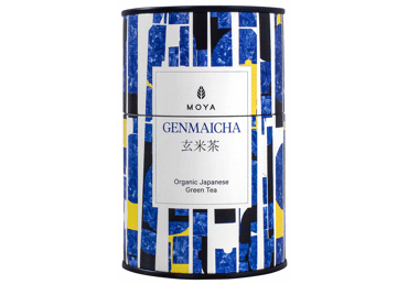 Органический рассыпной японский зелёный чай MOYA GENMAICHA, 60 г