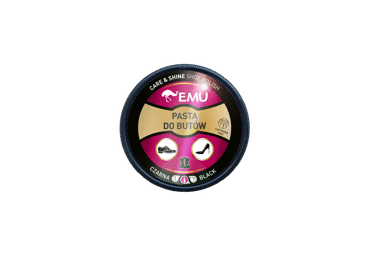 EMU EMU Shoe Polish - BLACK 50 ml /Poliruoklis avalynei 50ml