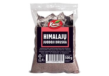 Natūrali juodoji Himalajų druska KORNI, 500 g
