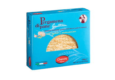 Crispy bread with olive oil, garlic and rosemary CHERCHI, 100 g