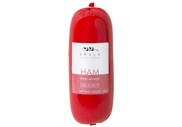 Virta veganiška dešra HAM AMALA, kumpio skonio, 380 g