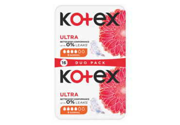 Higieniniai paketai KOTEX ULTRA NORMAL, 16 vnt.