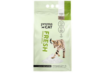 Kačių kraikas PRIMACAT FRESH, obuolių kvapo, 5 l