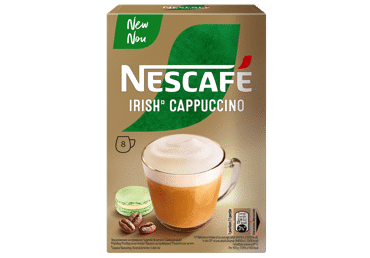 Tirpiosios kavos gėrimas NESCAFE CAPPUCCINO IRISH, 112 g