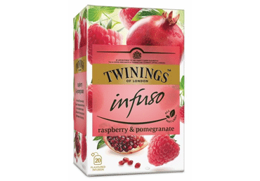 Arbata TWININGS, aviečių ir granatų skonio, 20 vnt.