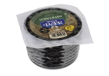 Karvių, avių ir ožkų pieno sūris SEMICURADO SANTTUM, 45 %, 1 kg