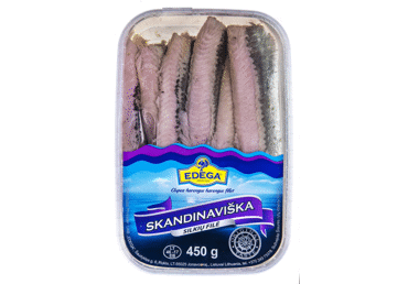 SKANDINAVIŠKA silkių filė EDEGA, 450 g