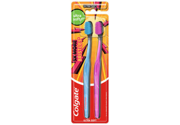 Dantų šepetėliai COLGATE ULTRA SOFT, 2 vnt., 2 vnt.