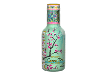 Žaliosios arbatos gėrimas su medumi ARIZONA, 450 ml