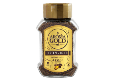 Tirpioji kava AROMA GOLD FREEZE-DRIED, 100 g