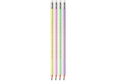Grafitinis pieštukas su trintuku BIC PASTEL 
