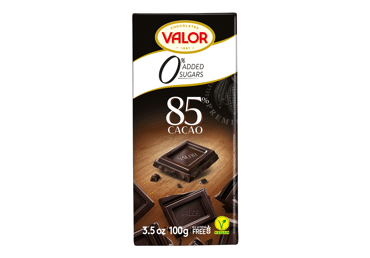 Becukris Juodas šokoladas VALOR 85%, 100 g