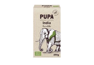 Malta rūšinė kava PUPA INDIA KARNATAKA, 250 g