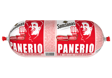 Boiled SAMSONO PANERIO sausage, a. r., 330 g