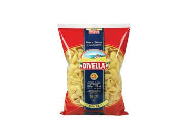 Макароны DIVELLA TOFE, ракушки, № 54, 500 г