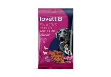 Dog snack ant&lamb LOVETT 140g, 140 g