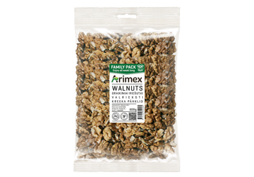 Graikiniai riešutai FAMILY PACK ARIMEX, 600 g