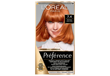 Plaukų dažai L'Oréal Paris Preference ilgalaikiai, 74 DUBLIN