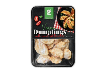 Пельмени растительного происхождения GOURMET GREEN с вялеными помидорами, 250 г