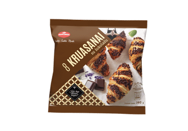 Šaldyti kruasanai MANTINGA su šokoladu, 360 g
