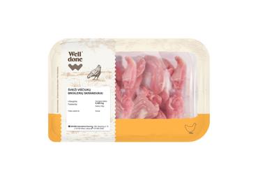 Švieži viščiukų broilerių skilveliai WELL DONE, 400 g
