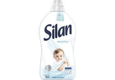 Skalbinių minkštiklis SILAN SENSITIVE & BABY, 64 skalb., 1.41 l