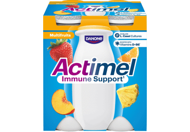 Vaisinis ferm. jogurto gėrimas ACTIMEL, 1,5% rieb., 4 x 100g, 400 g