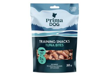 PrimaDog Treniravimo Skanukas - Tuno kąsneliai 50 g