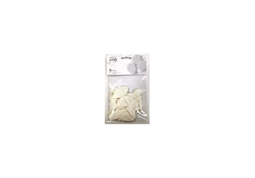 Balionai, balti, 30 cm, 10 vnt., 1 vnt.