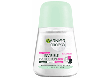 Женский роликовый дезодорант GARNIER INVISIBLE, 50 мл