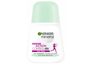 Женский роликовый дезодорант GARNIER ACTION, 50 мл