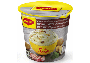 Gr. par. bulvių košė MAGGI su rūkyt. kiauliena ir skrebučiais, 53 g