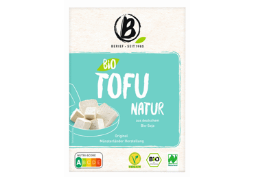Ekologiška sojų varškė BERIEF, 400 g
