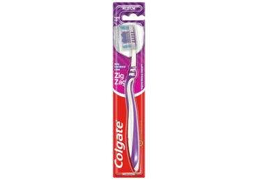 Dantų šepetėlis COLGATE ZIG ZAG MEDIUM, 1 vnt.