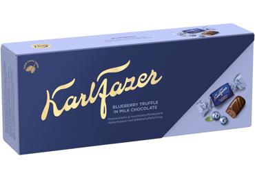 Candies KARL FAZER with blueberry filling, 250 g