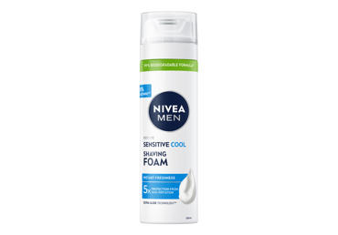 Men's shaving foam NIVEA SENSITIVE COOL for sensitive skin, 200 ml