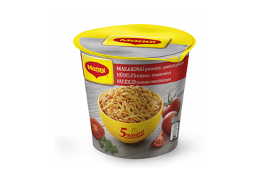 Быстрорастворимые макароны с кремовым и томатным соусом MAGGI, 62 г