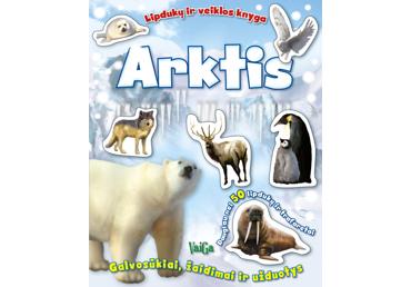 Knyga. Arktis. Lipdukų Ir Veiklos Knyga