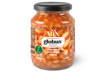 Белые бобы GLOBUS в томатном соусе, 330 г