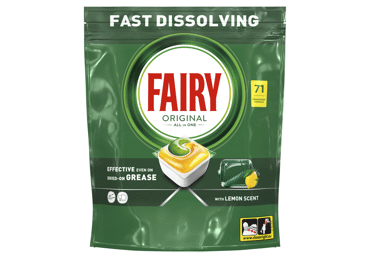 Automatinių indaplovių kapsulės FAIRY Ain1 Lemon, 71vnt