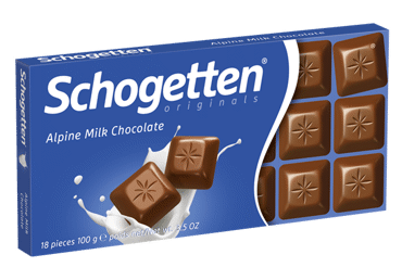 Pieninis šokoladas SCHOGETTEN, 100 g